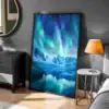 Kuzey Işıkları 2 Dekoratif Tablo