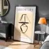 Lagom Lambası Boho Dekoratif Tablo