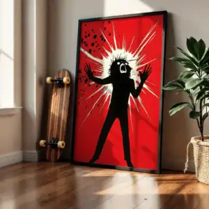 Alternative view of Öfke ve Duygular Soyut Sanat Dekoratif Tablo