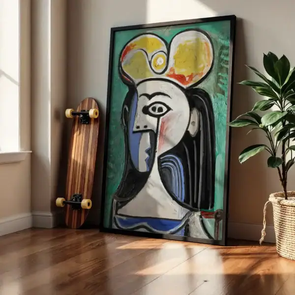 Alternative view of Picasso Soyut Portre Dekoratif Tablo