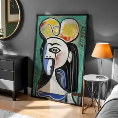 Picasso Soyut Portre Dekoratif Tablo