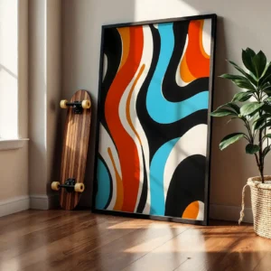 Alternative view of Renk Dekoratif Tablo