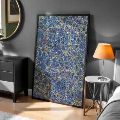 Renklerin Cümbüsü Dekoratif Tablo