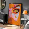 Renkli Göz Dekoratif Tablo