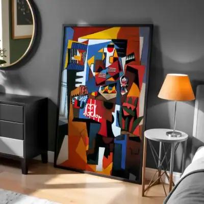 Sanatın Gücü Dekoratif Tablo