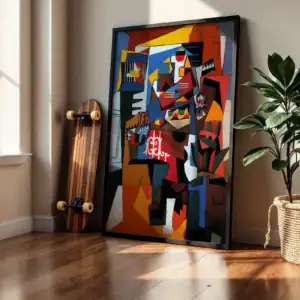 Alternative view of Sanatın Gücü Dekoratif Tablo