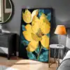 Sarı Detay Boho Dekoratif Tablo