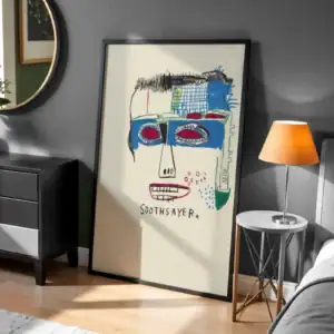 Soothsayer Soyut Portre Dekoratif Tablo