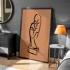 Soyut Aşk Boho Dekoratif Tablo