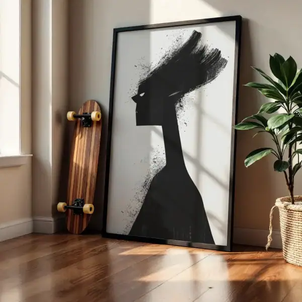 Alternative view of Soyut Dünya Dekoratif Tablo