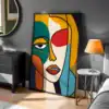 Soyut İnsan Figürü Dekoratif Tablo