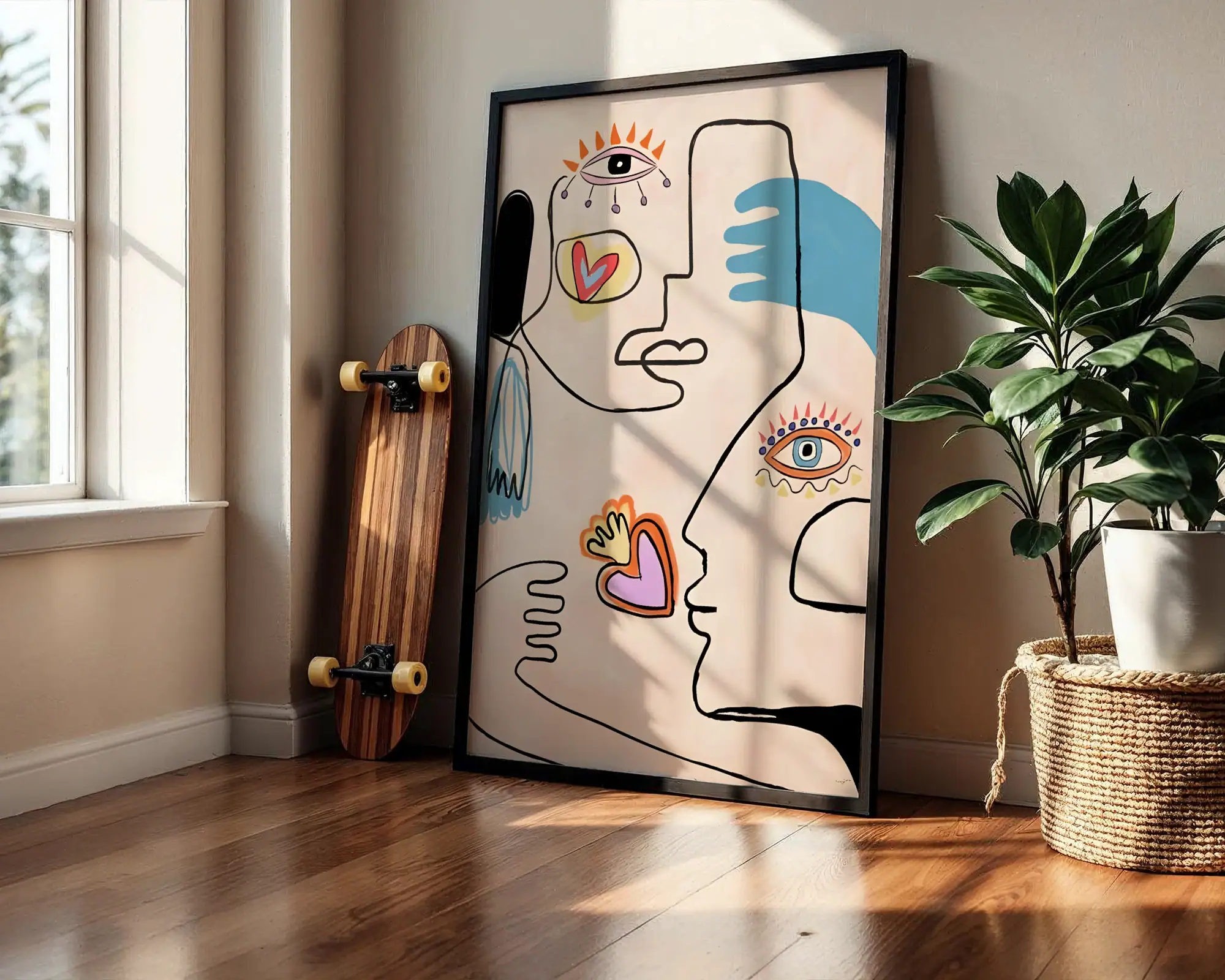 Yansıyan Düşünceler Dekoratif Tablo - Görsel 2