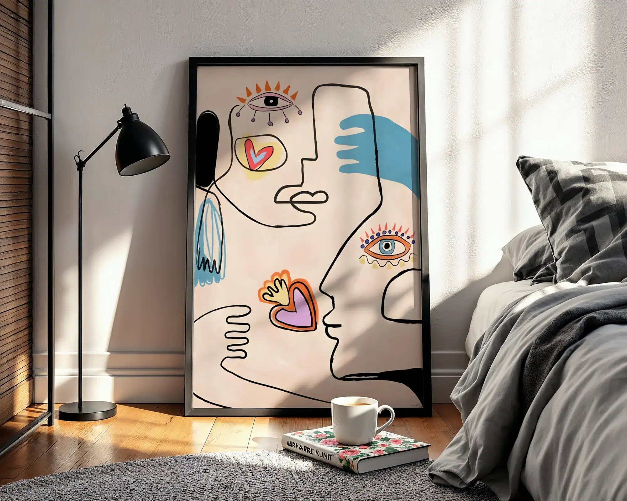 Yansıyan Düşünceler Dekoratif Tablo - Görsel 3