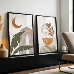 2'li Set | Boho Dekoratif Tablolar