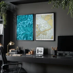 Alternative view of 2'li Set | Desen Dekoratif Tablolar