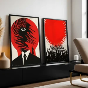 2'li Set | Maximalist Takım Dekoratif Tablolar