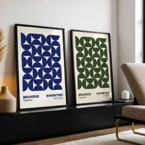 2'li Set | Bauhaus Dekoratif Tablolar
