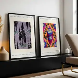 2'li Set | Rengin Tonları Dekoratif Tablolar