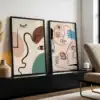 2'li Set | Göz Detay Dekoratif Tablolar