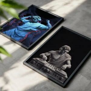 Alternative view of 2'li Set | Dj Heykeller Dekoratif Tablolar