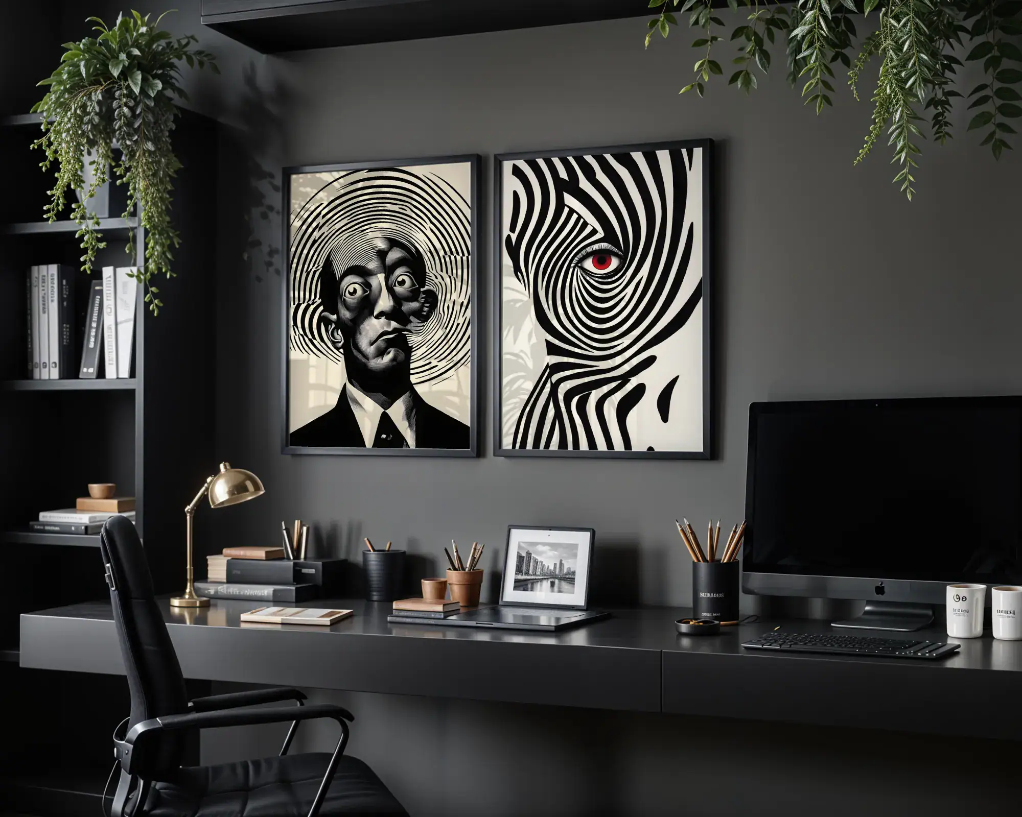 2'li Set | Kontur Detay Dekora Tablolar - Görsel 3