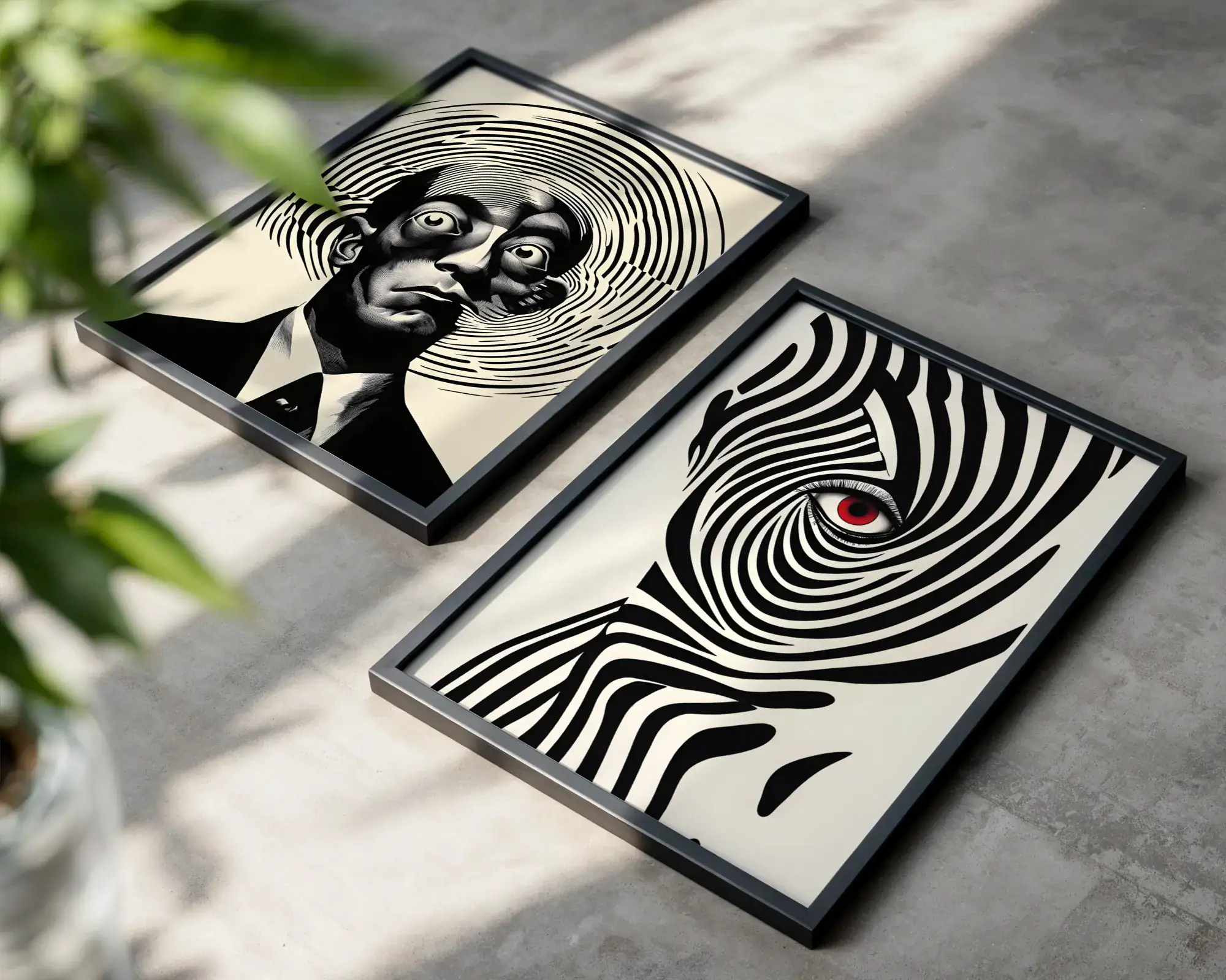 2'li Set | Kontur Detay Dekora Tablolar - Görsel 2